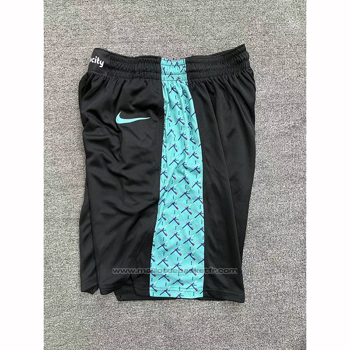 Short Portland Trail Blazers Ville 2022-23 Noir